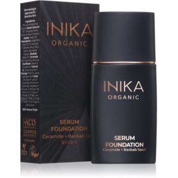 INIKA Organic Serum Foundation machiaj de îngrijire pentru un ten frumos